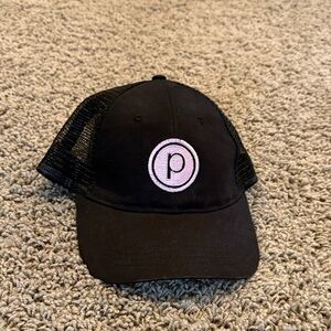 Pure Barre Black Mesh Cap